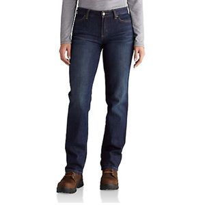 NWT Carhartt Women’s FR Rugged Flex Jeans Original Fit